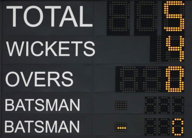 Bangladesh lost four wickets in five balls as Chaminda vaas ripped through the Bangladesh batting &Acirc;&copy; AFP