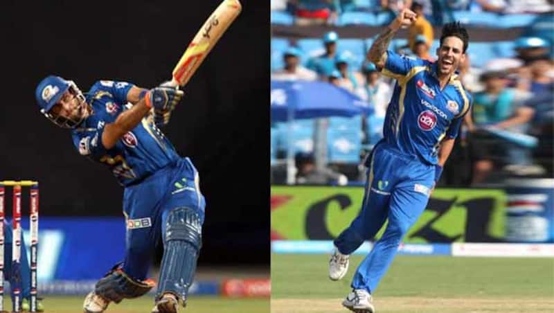 Glenn Maxwell (left) got limited opportunities to play for Mumbai Indians last season while Mitchell Johnson rattled the oppositions with renewed vigour &Acirc;&copy; IANS