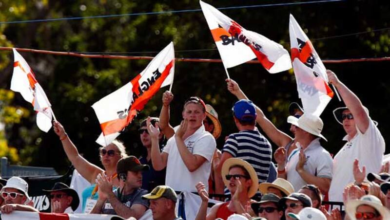 Alastair Cook and his players were struck by the empathy and rapport their Ashes conquerors had with supporters during Australia's romp to an unexpected 5-0 whitewash of the tourists &Acirc;&copy; Getty Images