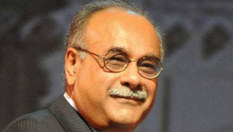 Najam Sethi (above) briefed Nawaz Sharif in detail about the existing relations and also about a MOU signed with the BCCI © AFP