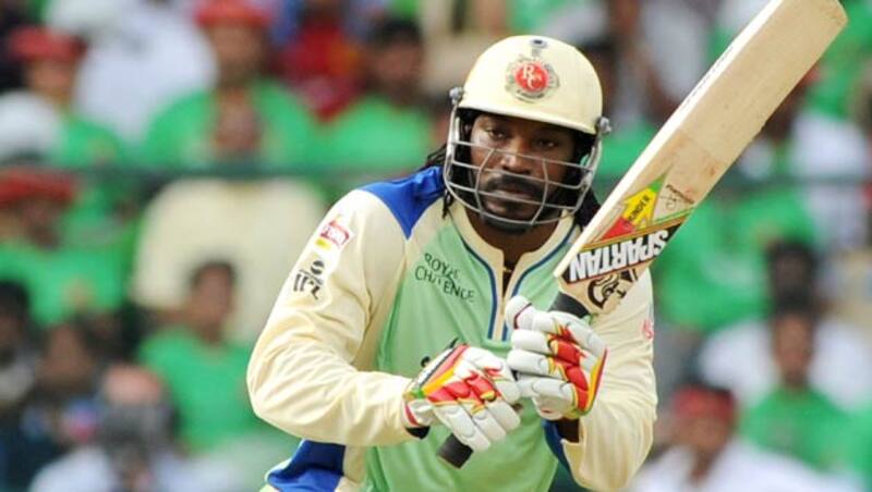 Chris Gayle hammered 37 runs in an over from Prasanth Paramseswaran &copy; IANS (File Photo)
