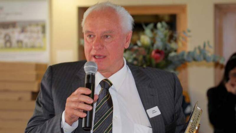 Wally Edwards (in picture) and Giles Clarke coordinated the meeting &copy; Getty Images (File Photo)