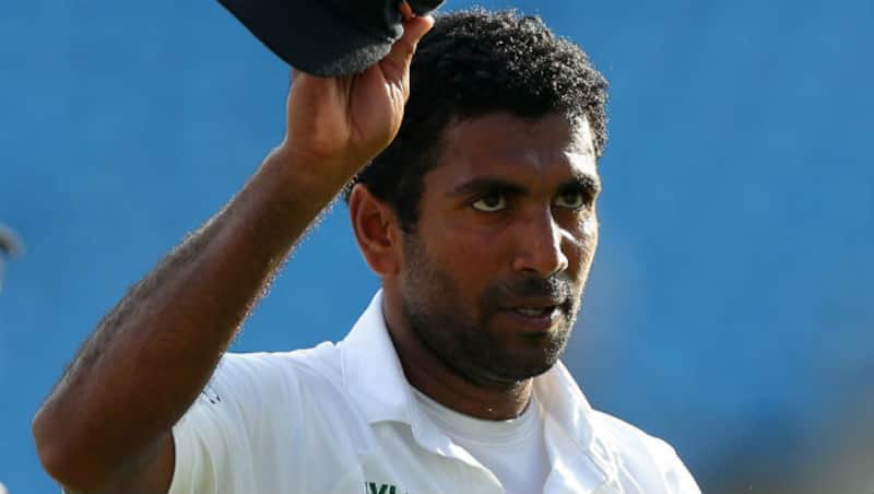 Dhammika Prasad of Sri Lanka