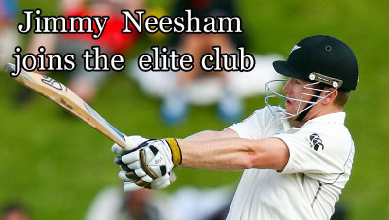 Jimmy Neesham cracked the second century of his Test career © Getty Images (File photo)