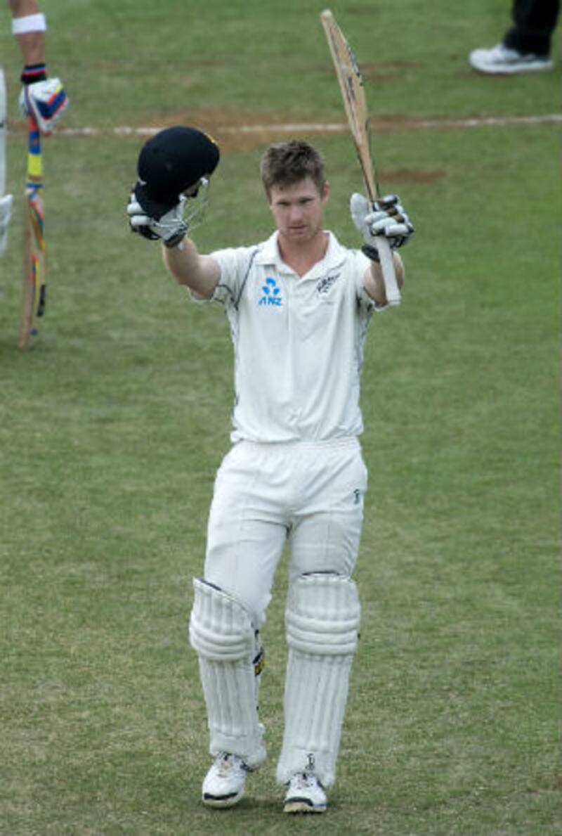 Jimmy Neesham scored 107 runs against West Indies in the first innings &Acirc;&copy; AFP