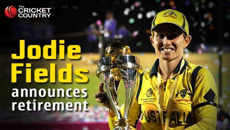 Jodie Fields led her side to the ICC Women&rsquo;s World Twenty20 2012 and the ICC Women&rsquo;s World Cup 2013 &copy; Getty Images