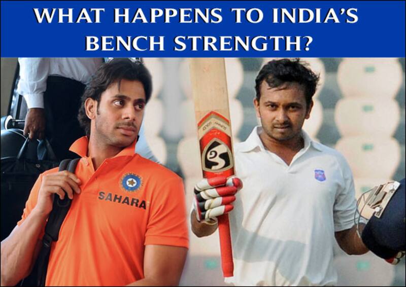 Manoj Tiwary (left) Kedar Jadhav &Acirc;&copy; AFP & PTI