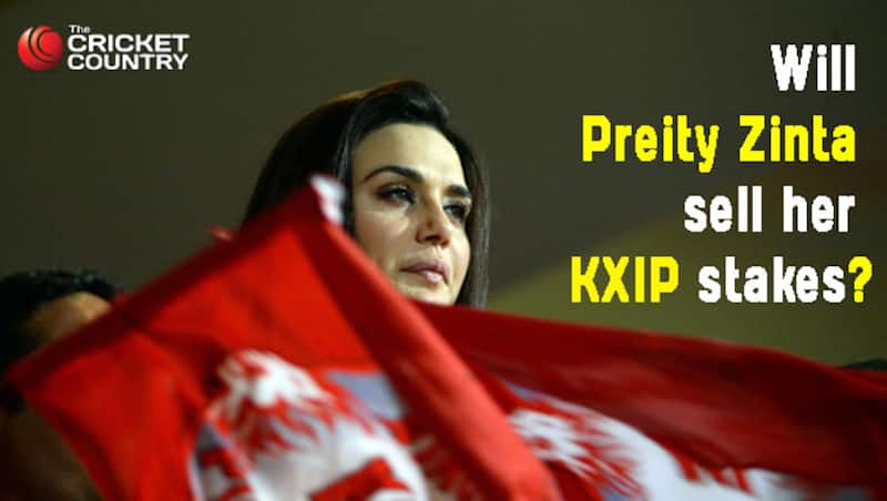 Preity Zinta to sell her stakes in Kings XI Punjab?