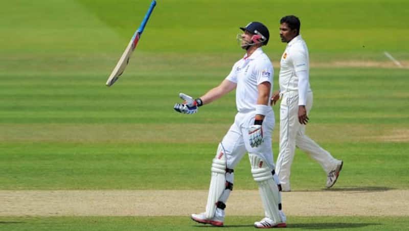 Matt Prior was run out for four runs in England's second innings © Getty Images
