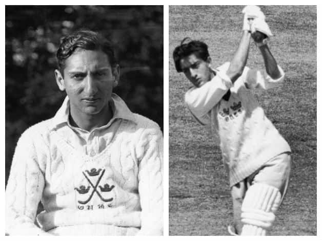 Ifthikar Ali (Left) and Mansur Ali Khan Pataudi © Getty Images