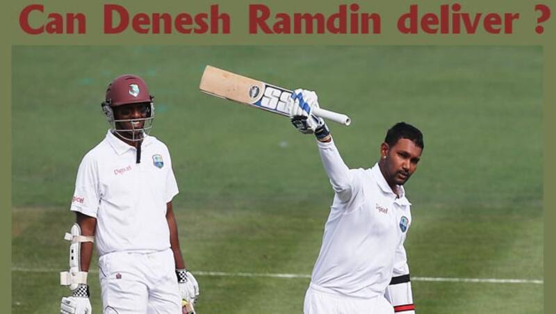It will be a huge Test for new captain Denesh Ramdin &copy; Getty Images