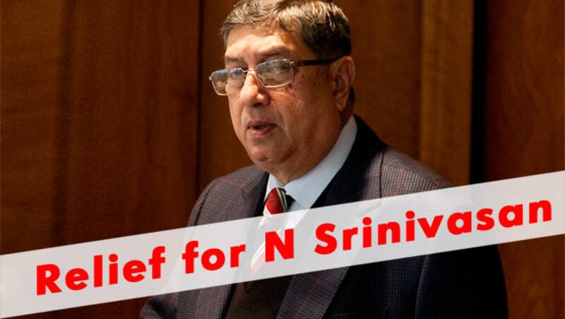 N Srinivasan was asked by the Supreme Court to step aside as BCCI chief &Acirc;&copy; Getty Images