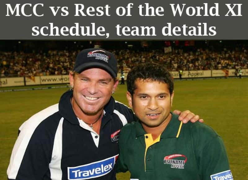 Sachin Tendulkar will lead the MCCI XI and Shane Warne will lead Rest of the World XI &Acirc;&copy; Getty Images