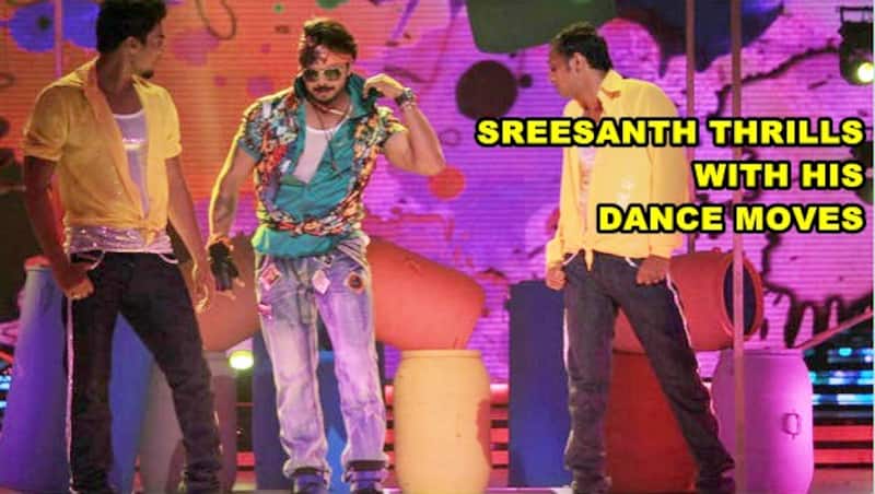 S Sreesanth as seen in the grand premiere of Jhalak Dikhhla Jaa. Photo Courtesy - Colors Tv.