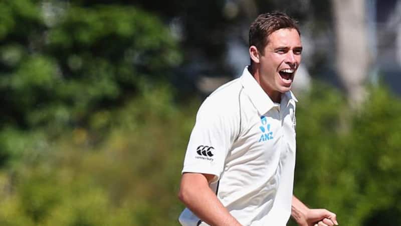 Tim Southee played a big role by dismissing Chris Gayle in both innings &Acirc;&copy; Getty Images