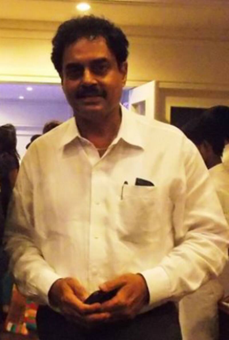Dilip Vengsarkar at the launch of his website