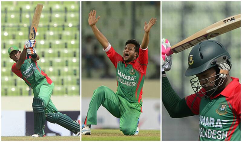Bangladesh performed well in the first ODI, still came short &copy; AFP