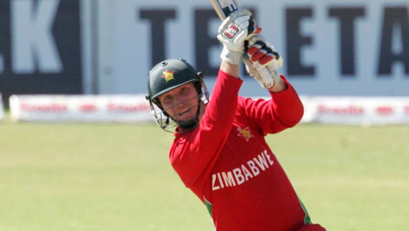 Zimbabwe captain Brendan Taylor (in pic) put up a 57-run stand with Sikandar Raza &copy; AFP (File Photo)
