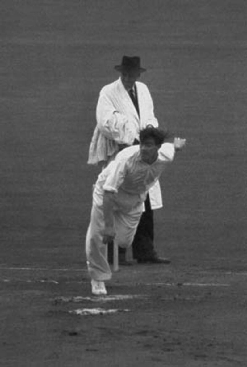 Fred Trueman dazzled on Test debut and rocked India &Acirc;&copy; Getty Images