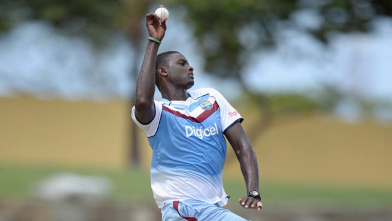 Jason Holder made his Test debut at Barbados © Getty Images