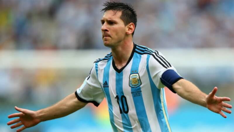 Lionel Messi won the golden ball award despite not scoring in the final &copy; Getty Images