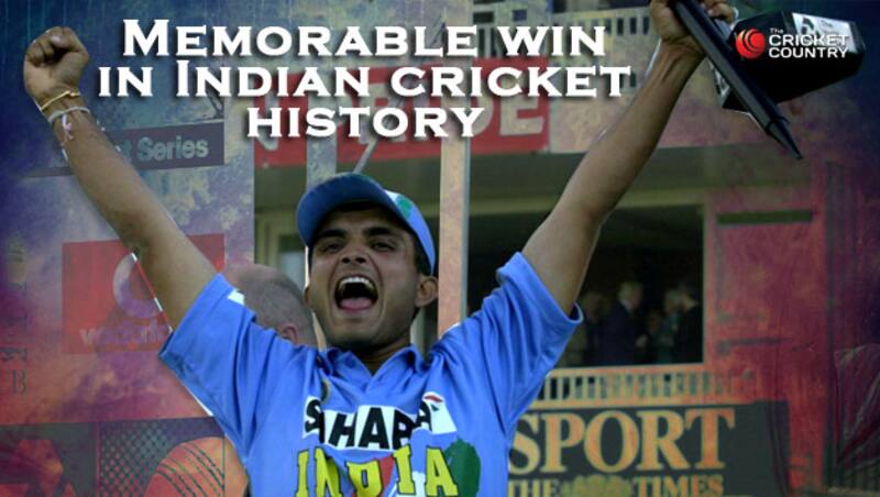 Sourav Ganguly celebrating India's NatWest Trophy win in 2002 at Lord's &Acirc;&copy; AFP