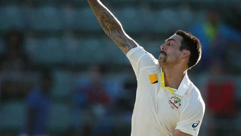 Mitchell Johnson returned to the game after his tennis acumen injury &Acirc;&copy; Getty images.