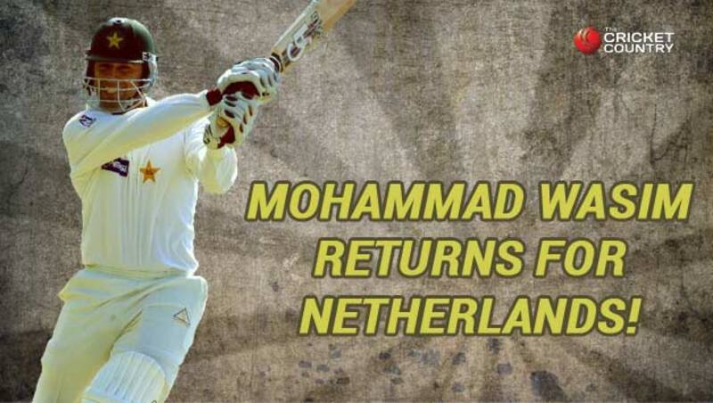 Mohammad Wasim: New chapter for former Pakistan batsman in Netherlands&acirc; colours