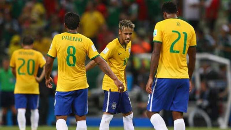 Brazil was thrashed by Germany at the semi-finals last night &copy; Getty images 
