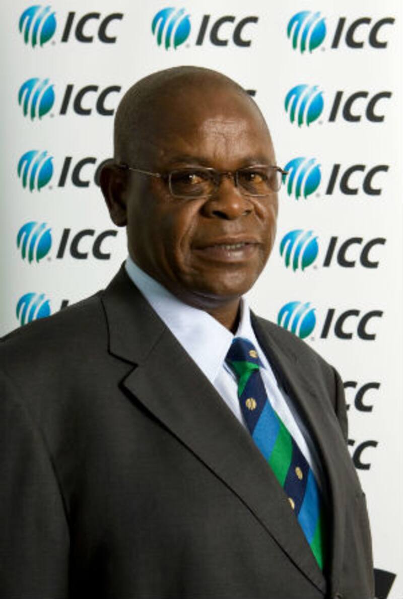 Peter Chingoka held the post for 22 years &Acirc;&copy; Getty Images