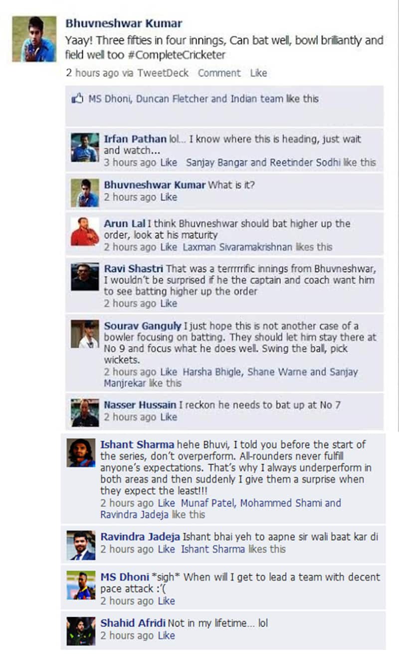 Bhuvneshwar Kumar was trolled by Irfan Pathan