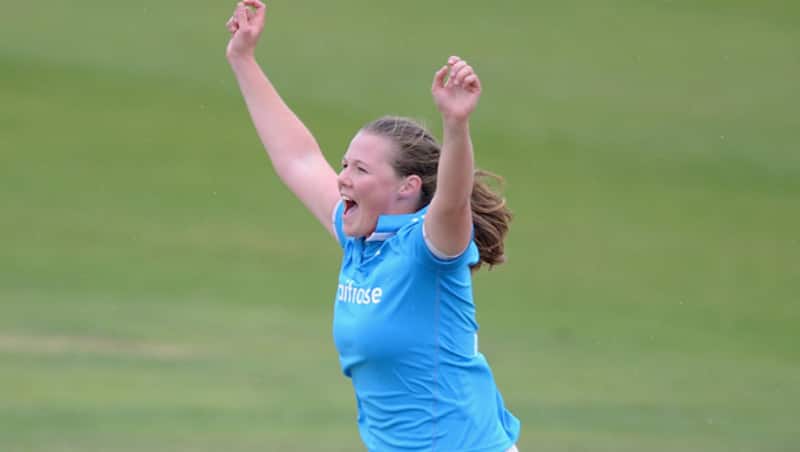 Anya Shrubsole provided early break for England Women &copy; Getty Images
