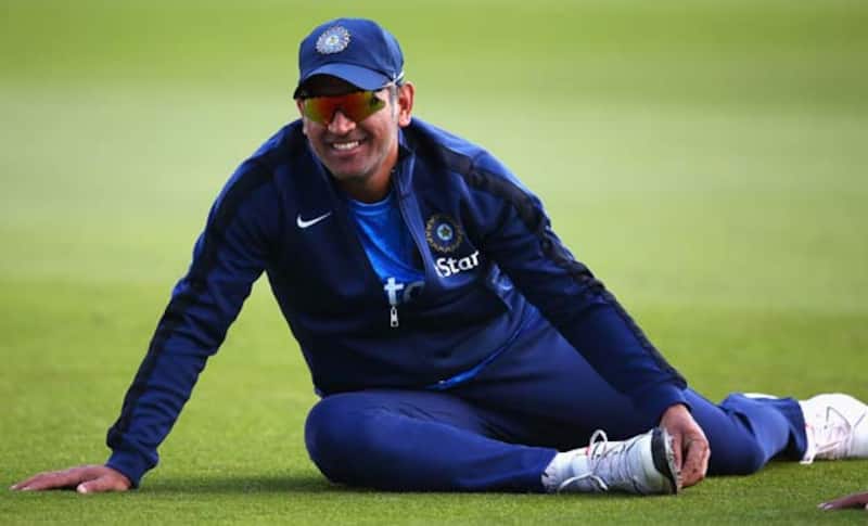 MS-Dhoni-of-India-looks-on-during-a-India-nets-session-at-Trent-Bridge