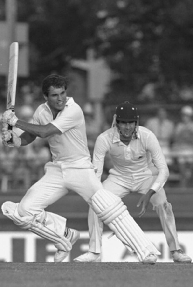 Kepler Wessels made his Test debut for Australia against England at Brisbane in December 1982. Opening the innings, he scored 162 &Acirc;&copy; Getty Images