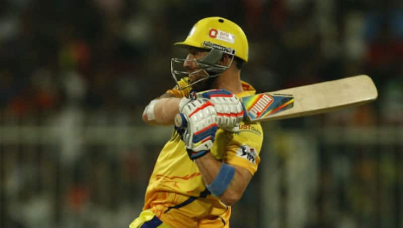 Brendon McCullum gave his team the kind of fiery start required to post a total of 242 © Getty Images