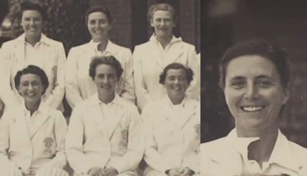 Eileen Whelan Ash is the first woman Test cricketer to live past 100 years; Photo courtesy: Mustard TV
