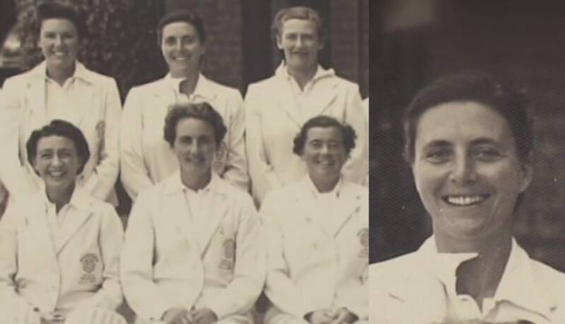 Eileen Whelan Ash is the first woman Test cricketer to live past 100 years; Photo courtesy: Mustard TV