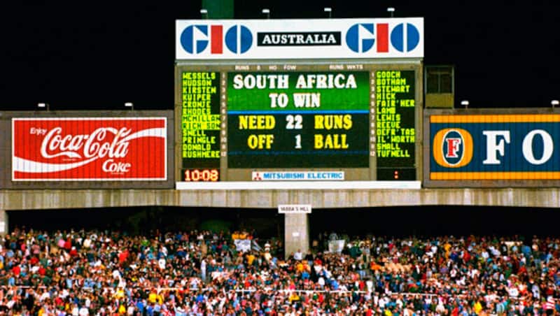 Kepler Wessels was captain of South Africa in the infamous 1992 World Cup semi-final against England were a brief rain interruption changed the equation from 22 in 13 balls to 22 in one ball &Acirc;&copy; Getty Images
