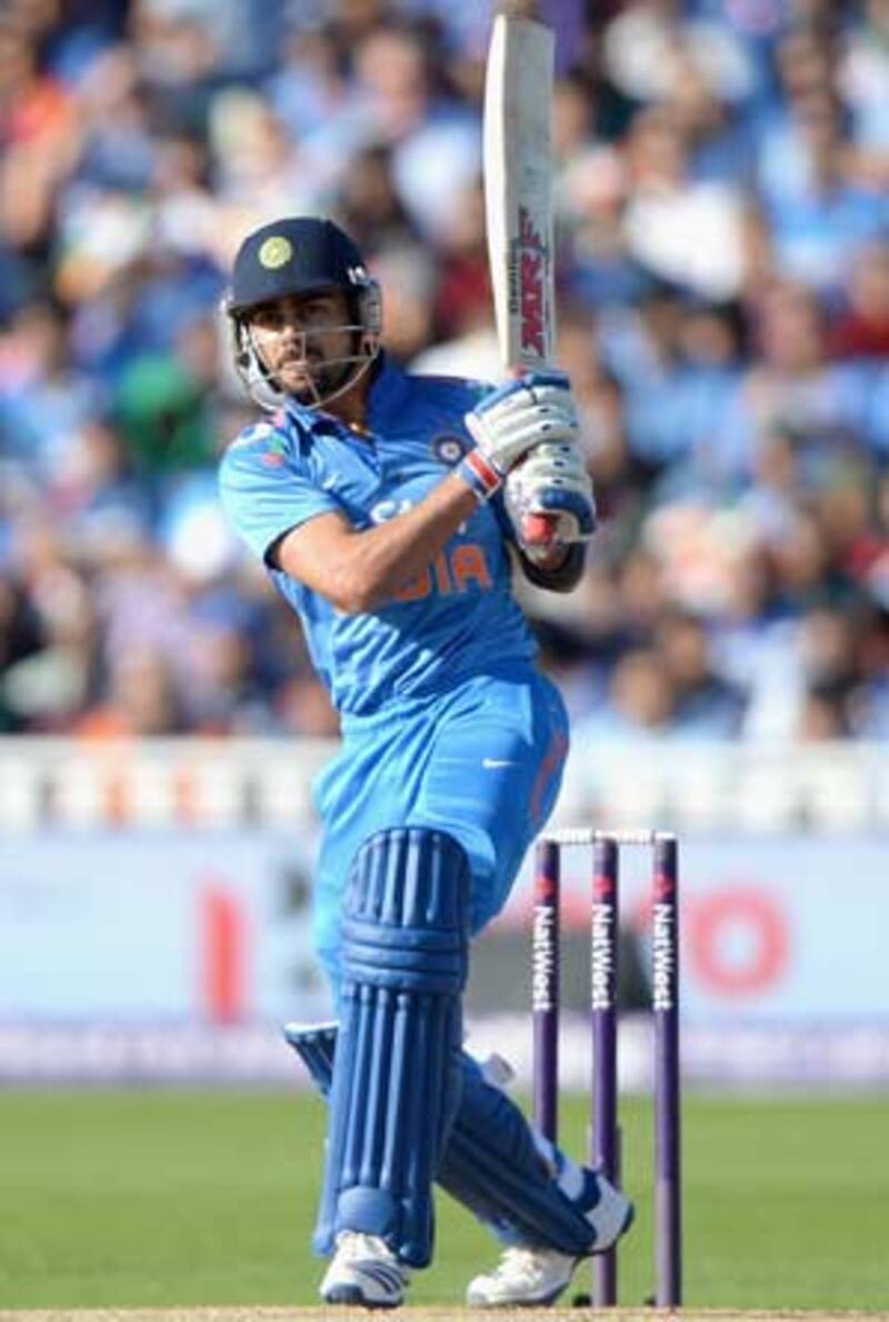 The 63-run knock was Virat Kohli's first fifty on this tour &Acirc;&copy; Getty Images