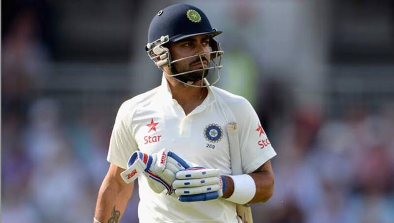 Virat Kohli had a terrible time in England where bowlers exploited his weakness outside the off-stump &Acirc;&copy; Getty Images