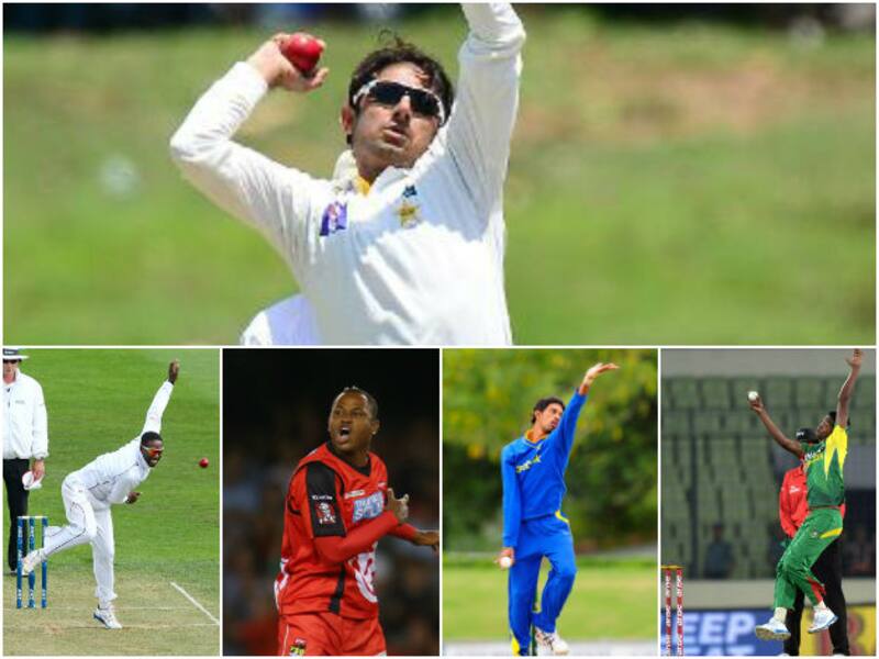 In recent times, Saeed Ajmal (above) and from left: Shane Shillingford, Marlon Samuels, Sachitra Senanayake and Al Amin Hossain have all been reported for bending the ICC laws &Acirc;&copy; Getty Images/AFP