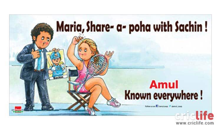 Sachin Tendulkar is well-known, but Amul is very, very well-known!