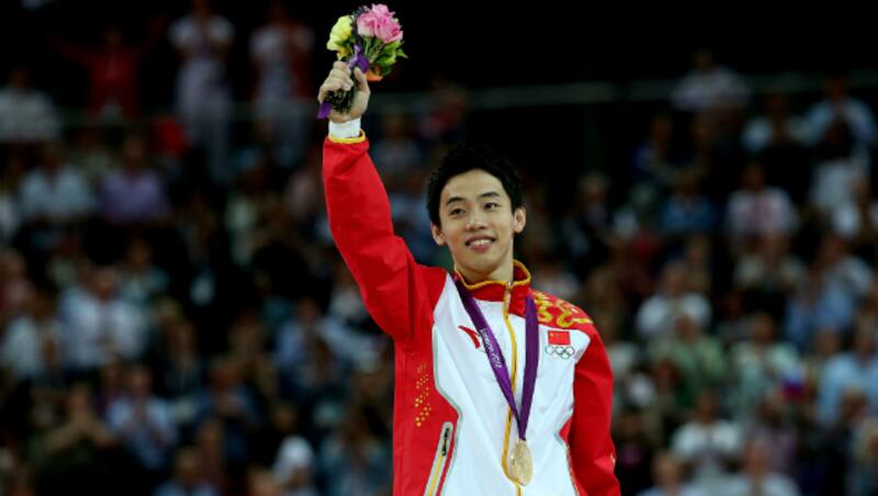 Five-time Olmpic champion Zou Kai won the gold medal in the men's floor excercise event &copy; Getty Images (File Photo)