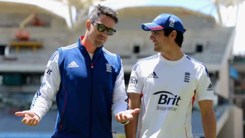 Kevin PIetersen(left) and Alastair Cook(right) in happier times &copy; Getty Images