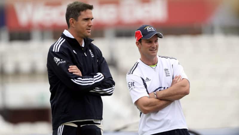 Kevin Pietersen claimed he was merely expressing views he would have shared with Andrew Strauss © Getty Images