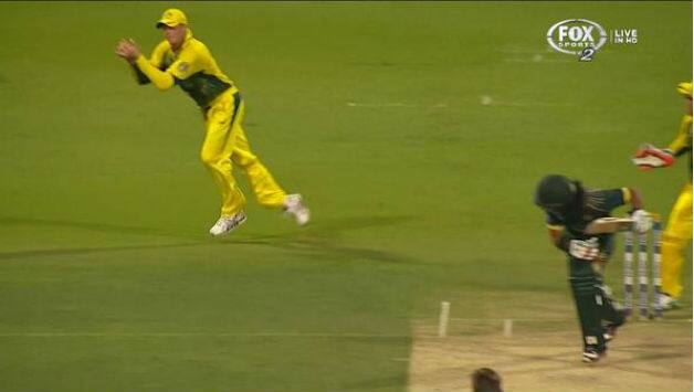 The catch is taken!