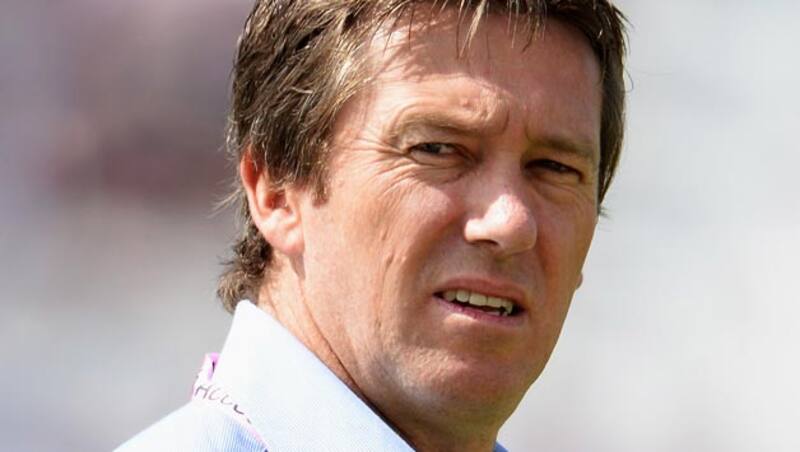 Glenn McGrath played 124 Tests and 250 ODIs for Australia &copy; Getty Images