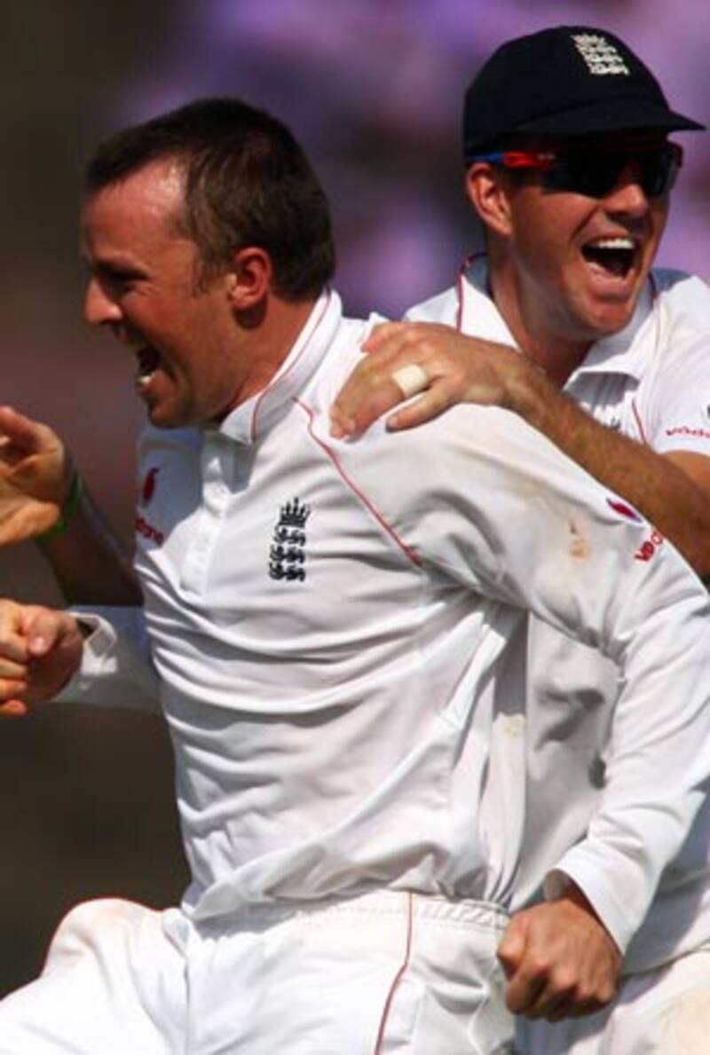 Graeme Swann played under Kevin Pietersen once &copy; Getty Images