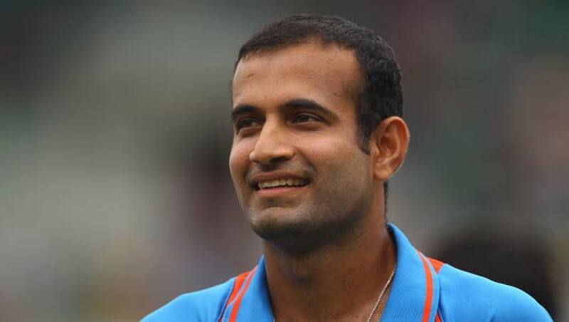 Irfan Pathan became the second Indian bowler to take a Test hat-trick during the third and final Test against Pakistan in Karachi in 2006 &copy; Getty Images