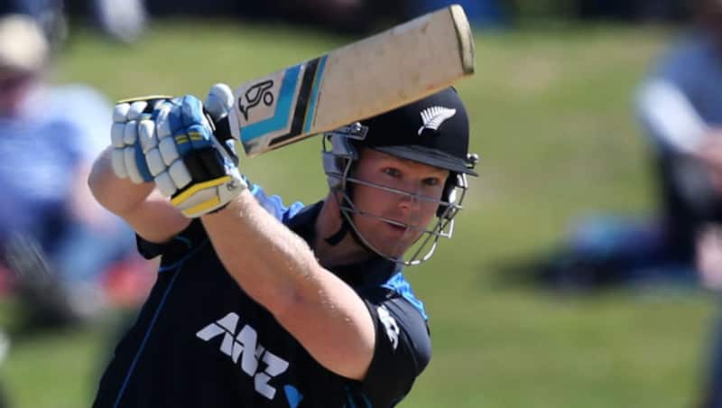 Jimmy Neesham was promoted up the order to open the innings for New Zealand in the 1st ODI &Acirc;&copy; Getty Images